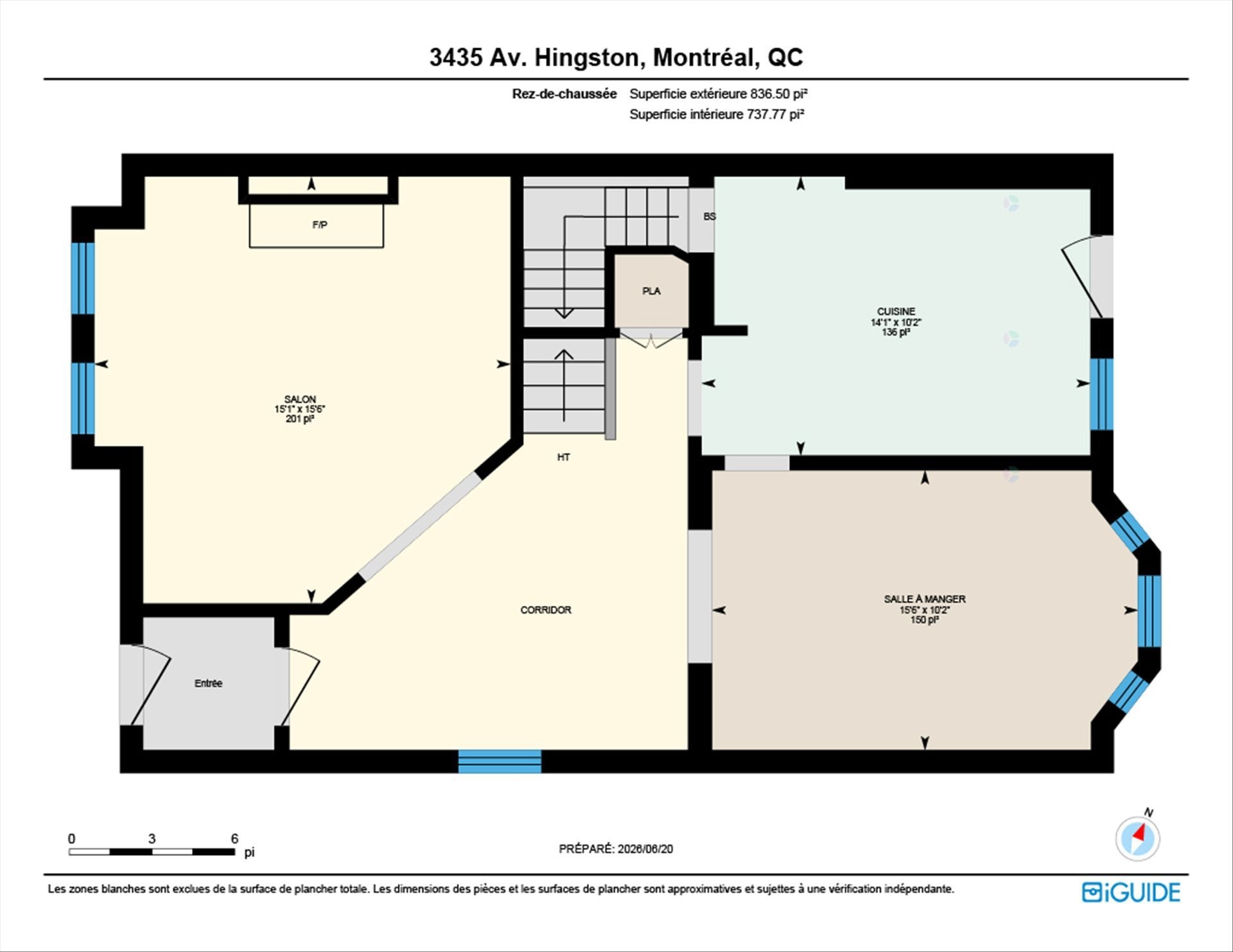 Floor Plan - 3435 Av. Hingston, Montréal (Côte-Des-Neiges/Notre-Dame-De-Grâce), QC - Other