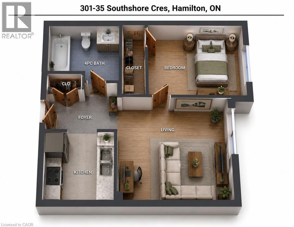 35 Southshore Crescent Unit# 301, Hamilton, ON