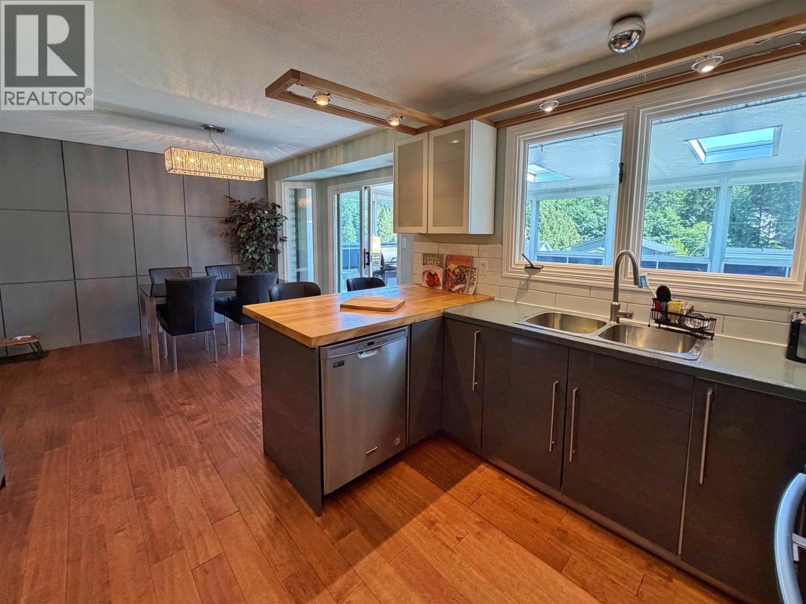 1228 E 7Th Avenue, Prince Rupert, BC - Indoor Photo Showing Kitchen With Double Sink