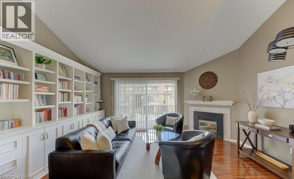 458 Beechwood Place Unit# 3, Waterloo, ON - Indoor With Fireplace