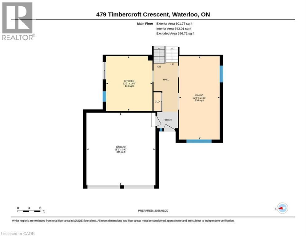 Floor plan - 479 Timbercroft Crescent, Waterloo, ON