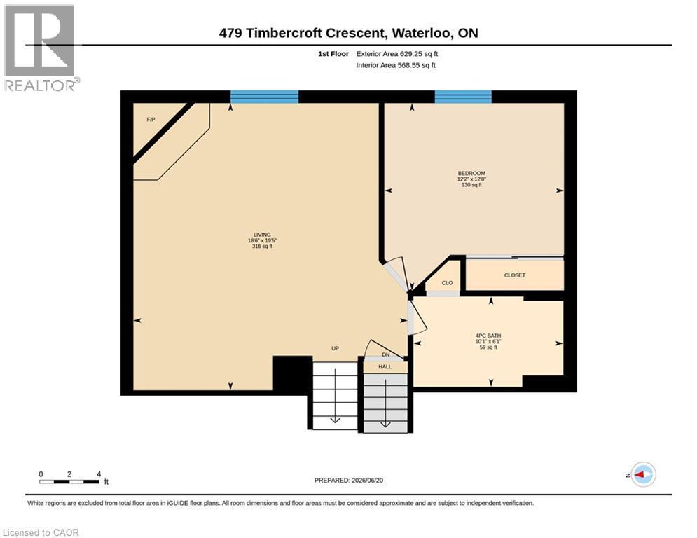 Floor plan - 479 Timbercroft Crescent, Waterloo, ON