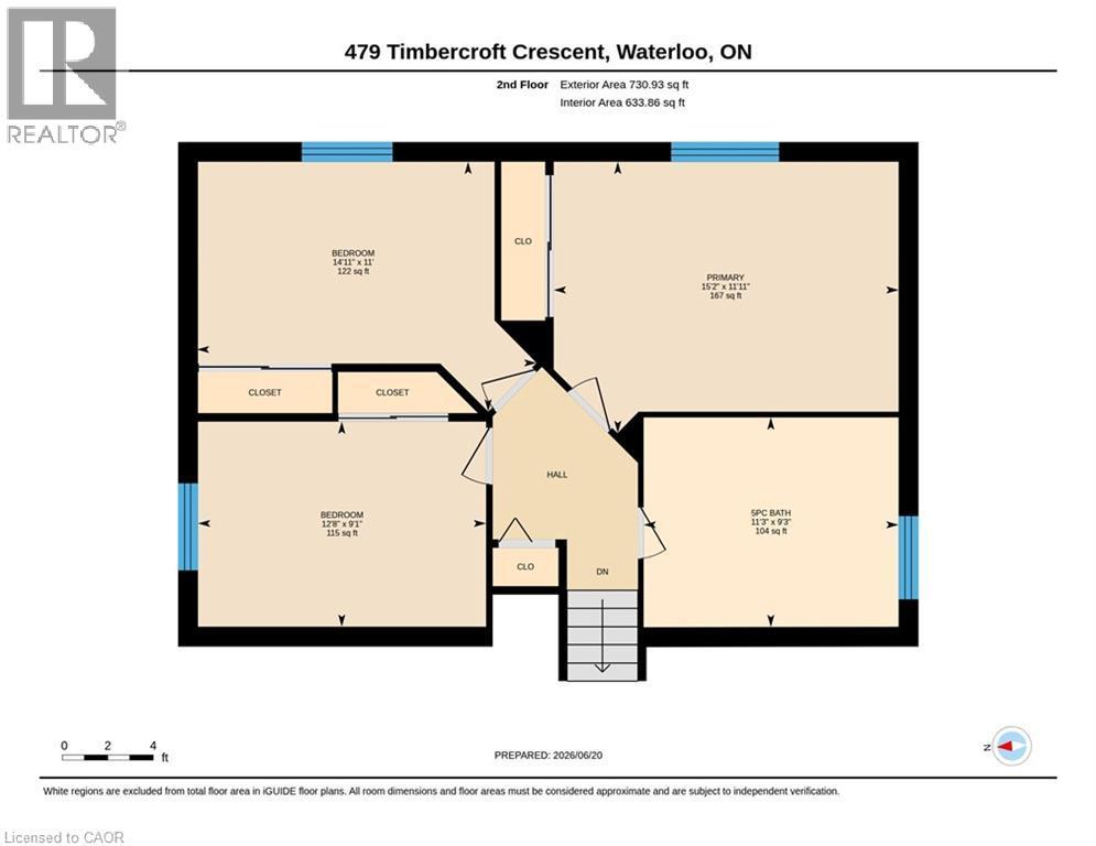 Floor plan - 479 Timbercroft Crescent, Waterloo, ON