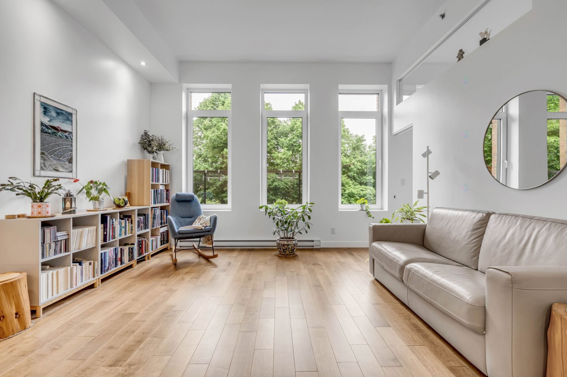 Salon - 205-880 Rue Père-Marquette, Québec (La Cité-Limoilou), QC - Indoor Photo Showing Living Room