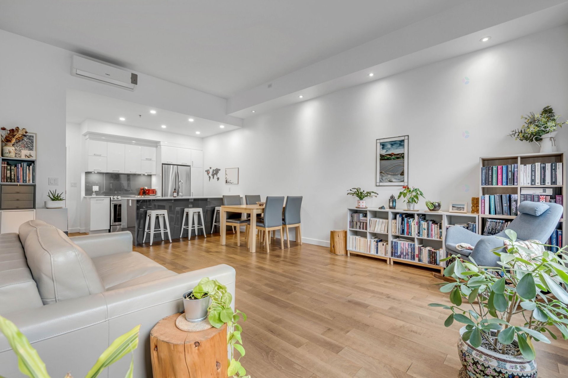 Intérieur - 205-880 Rue Père-Marquette, Québec (La Cité-Limoilou), QC - Indoor Photo Showing Living Room