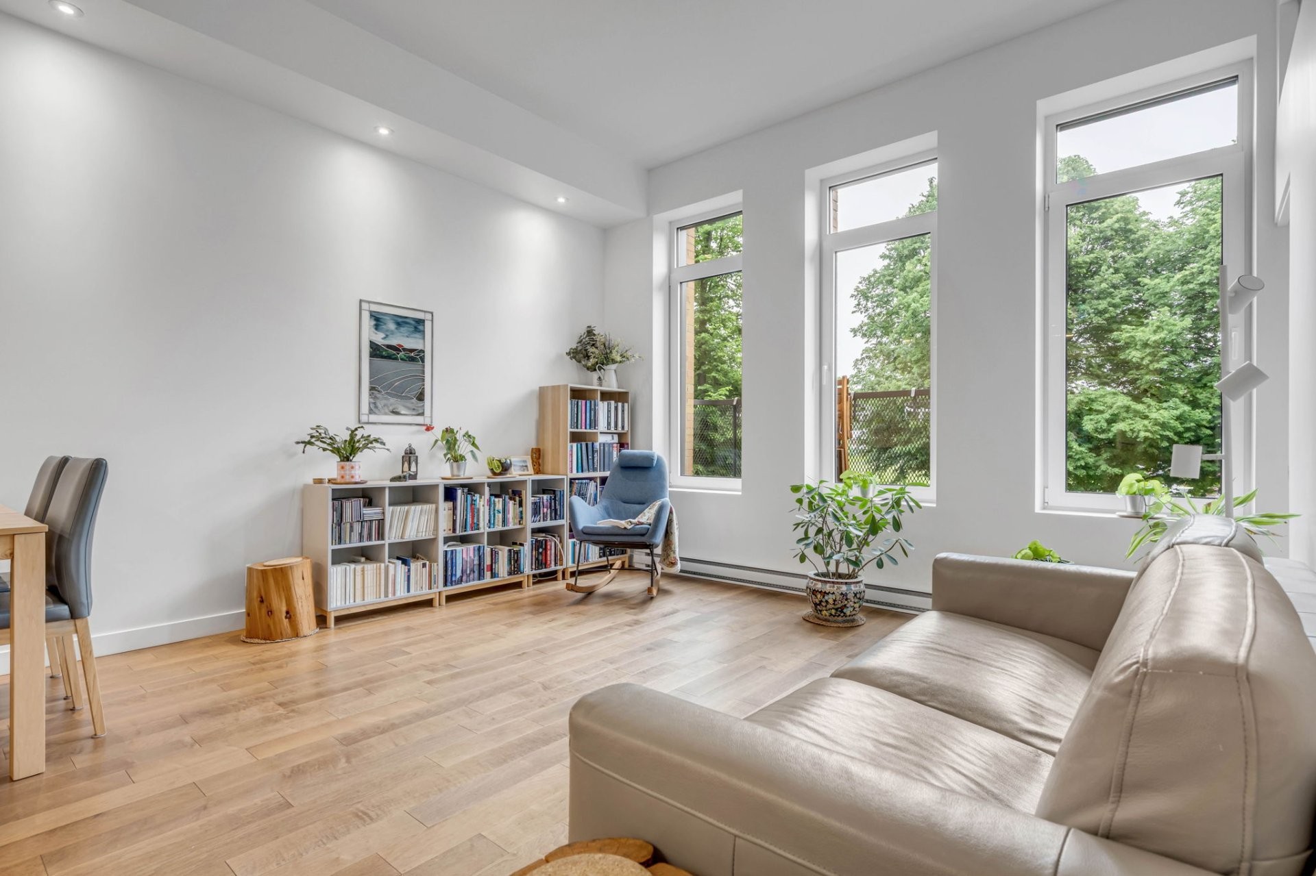 Salon - 205-880 Rue Père-Marquette, Québec (La Cité-Limoilou), QC - Indoor Photo Showing Living Room