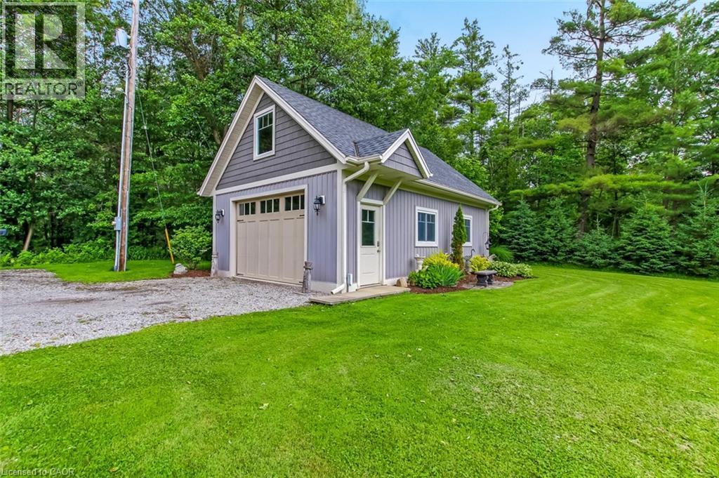 detached shop 20 x 29 with storage attic - 59 Decou Road, Simcoe, ON