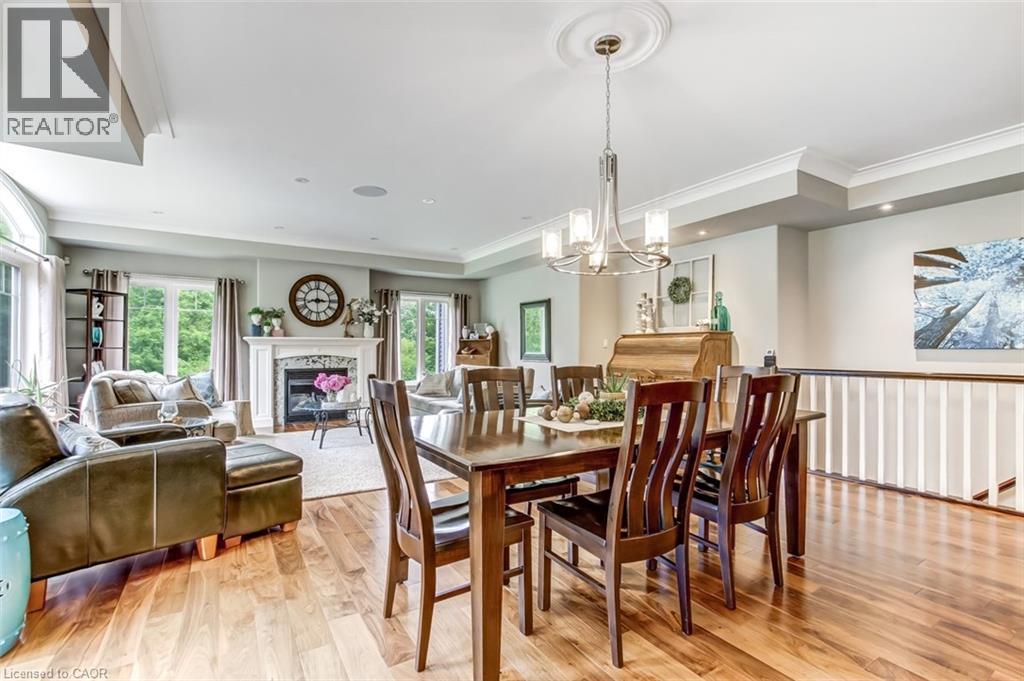 A large dining area for family dinner night. - 59 Decou Road, Simcoe, ON