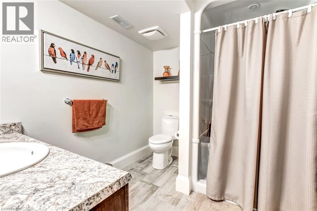Lower level 3 piece bathroom - 59 Decou Road, Simcoe, ON