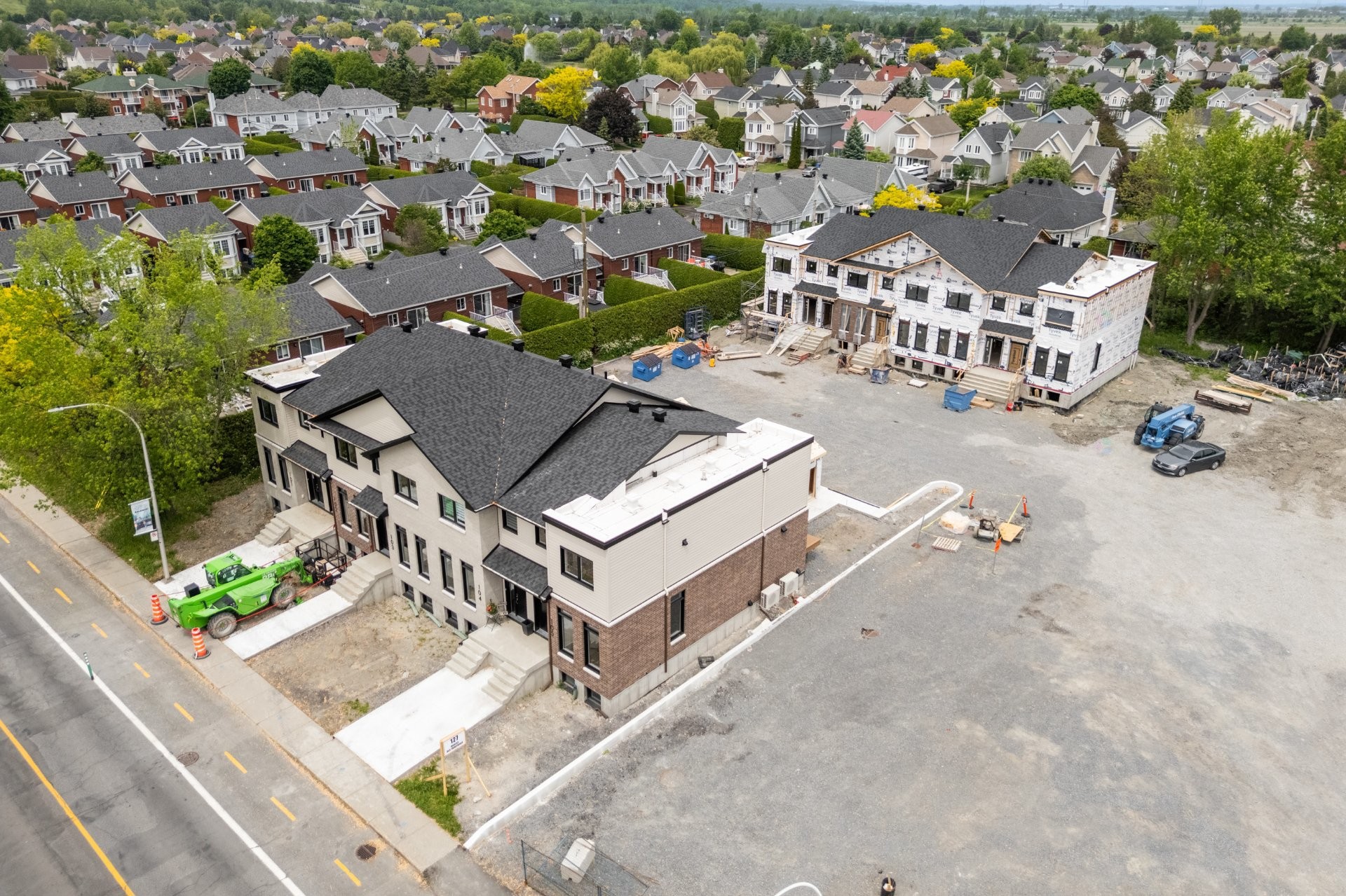 Aerial View - 102-127 Mtée Des Trinitaires, Saint-Basile-Le-Grand, QC - Outdoor With View
