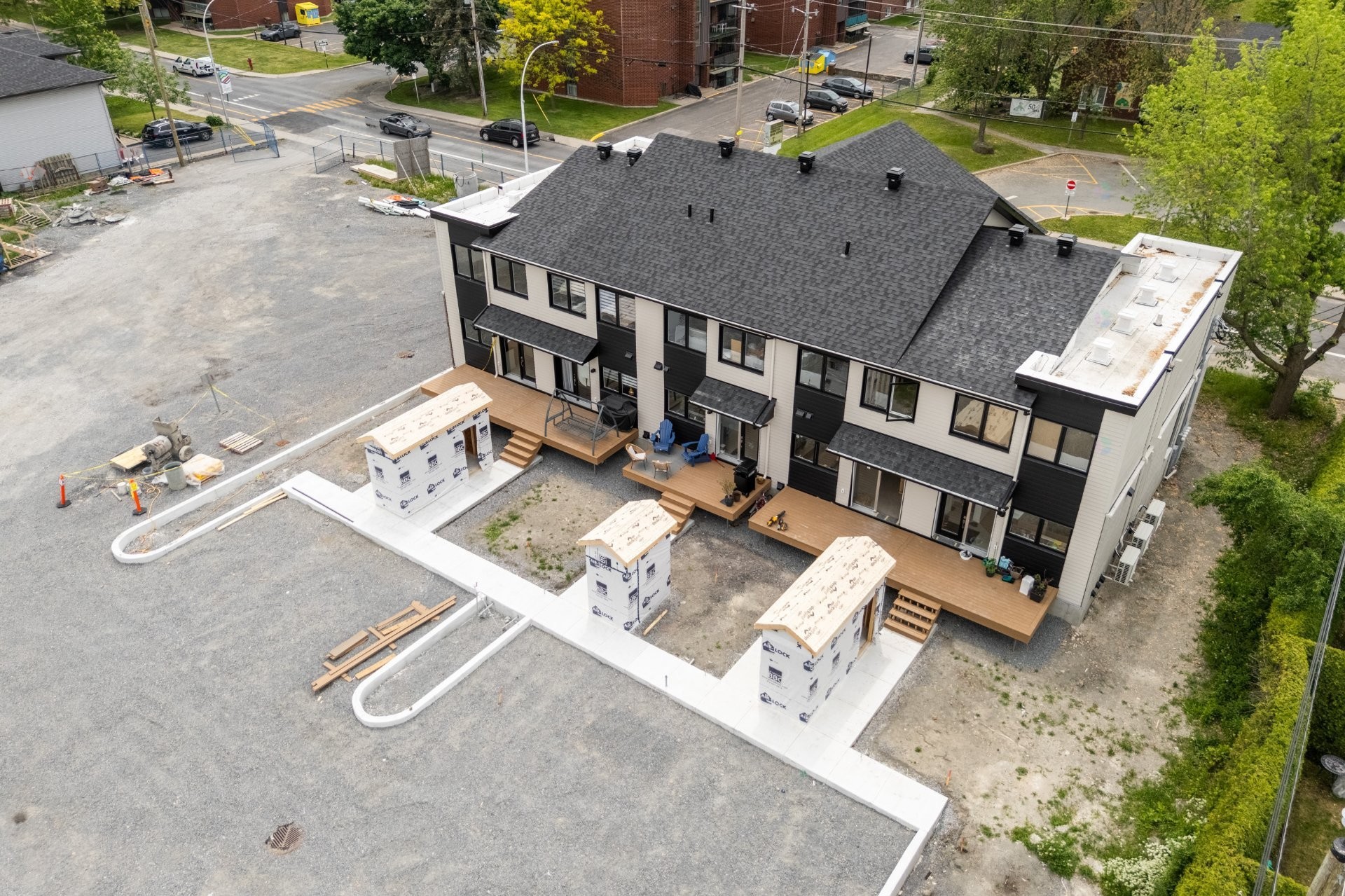 Aerial View - 201-127 Mtée Des Trinitaires, Saint-Basile-Le-Grand, QC - Outdoor