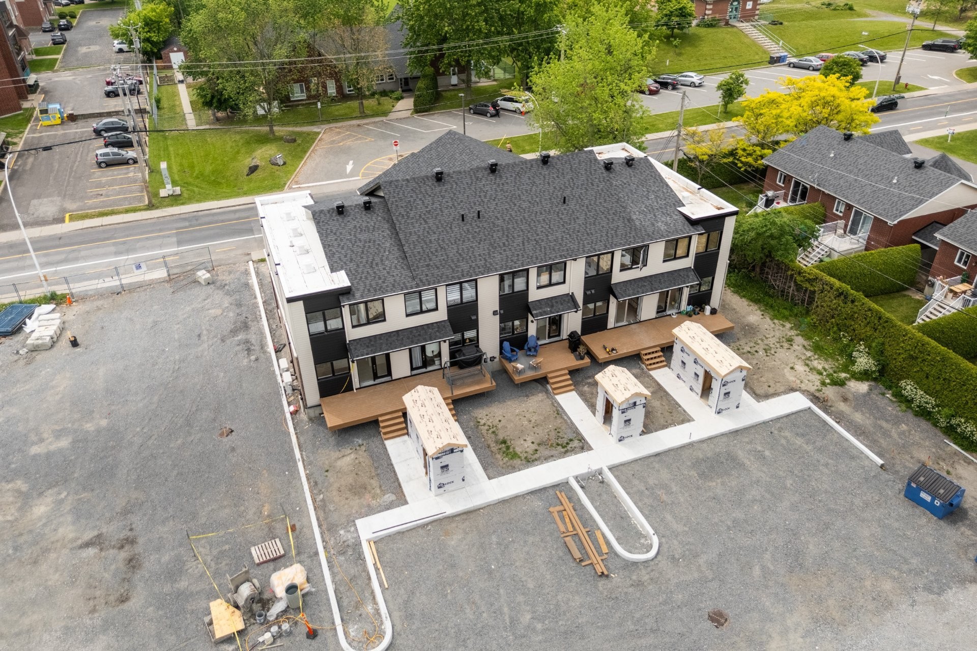 Aerial View - 201-127 Mtée Des Trinitaires, Saint-Basile-Le-Grand, QC - Outdoor