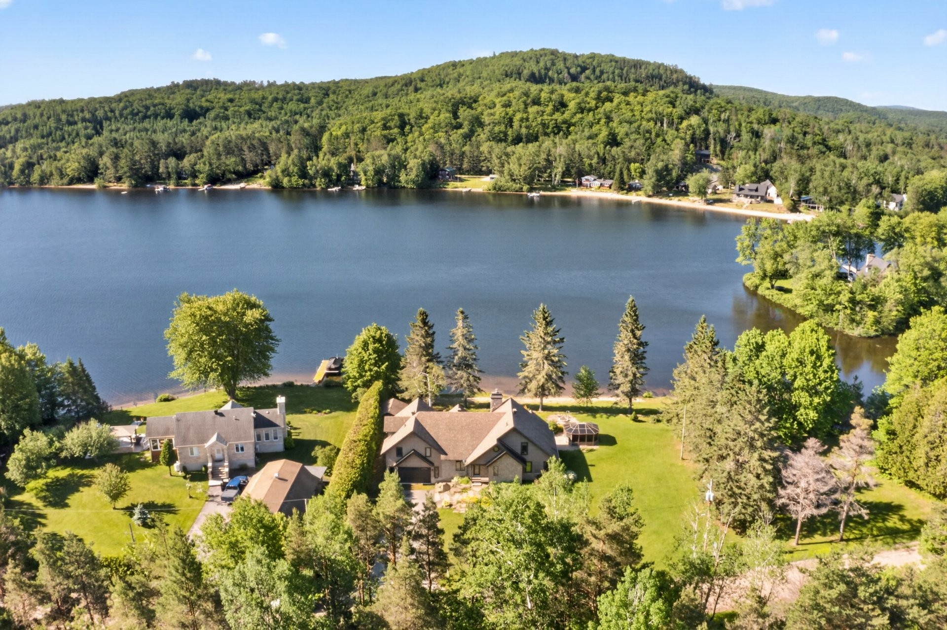 Vue d'ensemble - 566 Ch. Azarie, Lac-Simon, QC