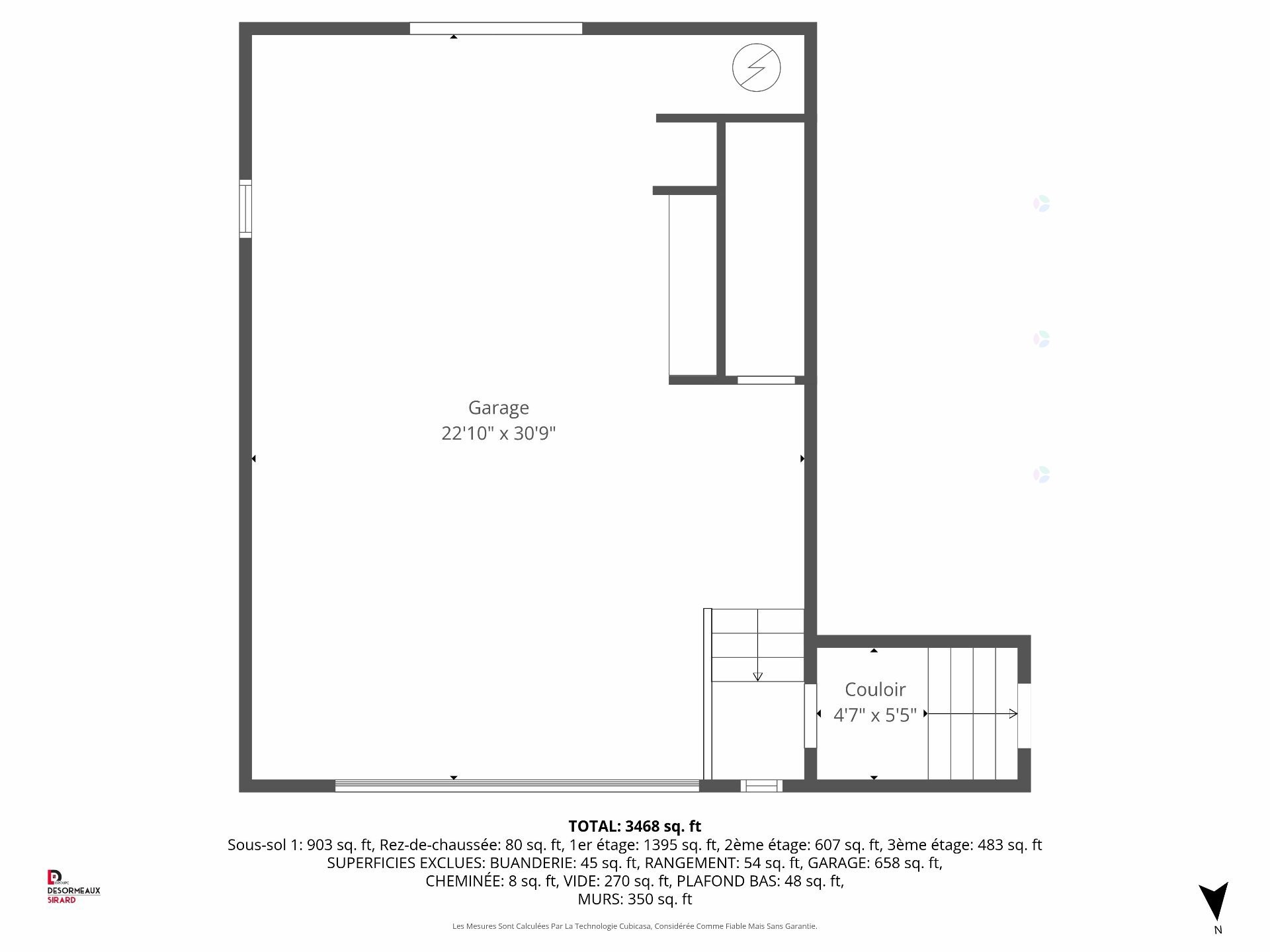 Plan (croquis) - 566 Ch. Azarie, Lac-Simon, QC