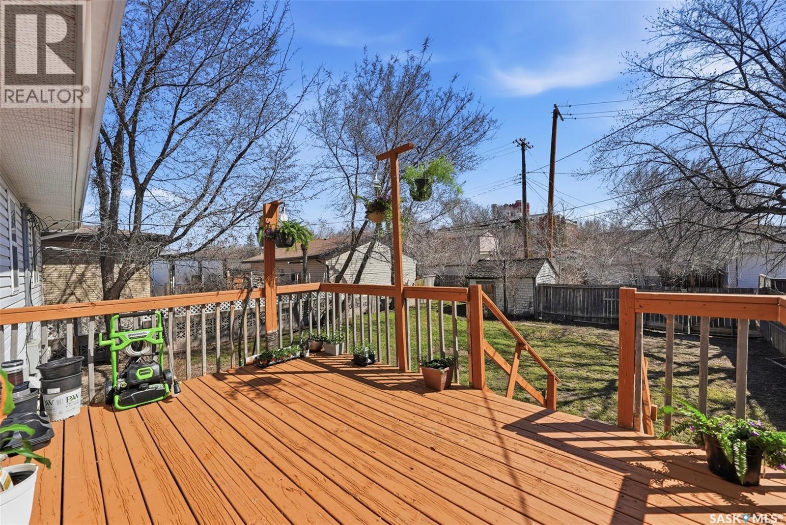 408 L Avenue N, Saskatoon, SK - Outdoor With Deck Patio Veranda
