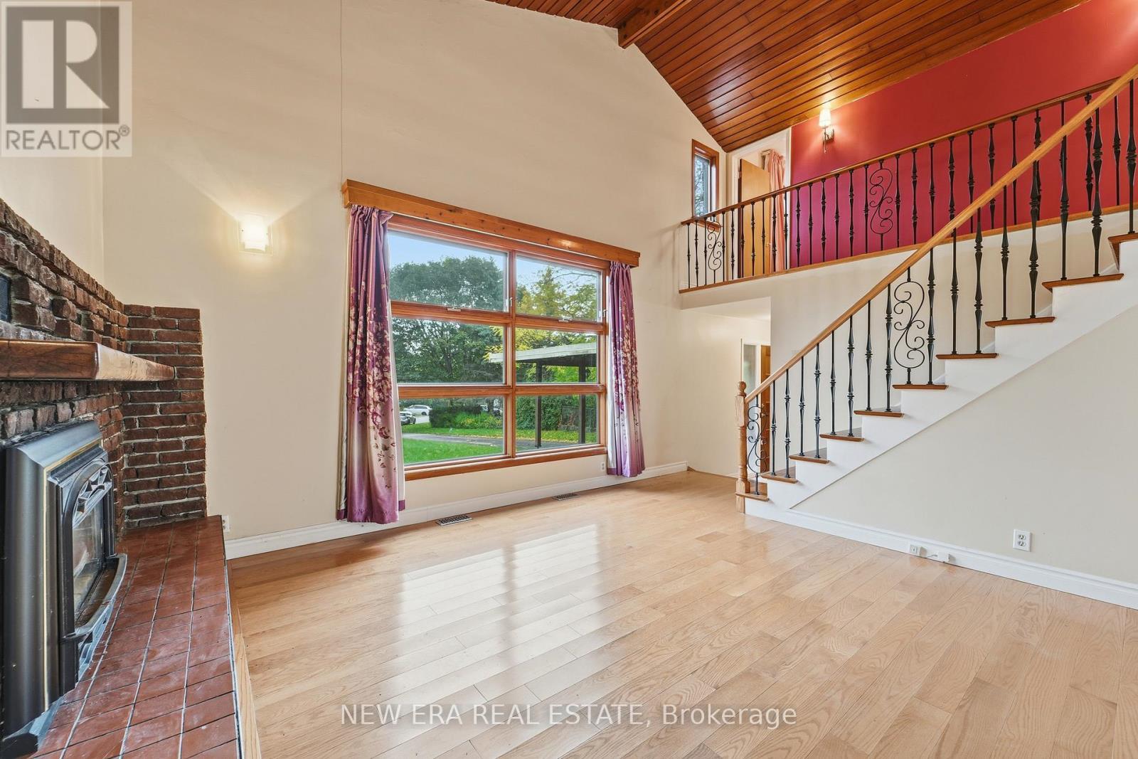508 Cliffview Road, Pickering, ON - Indoor Photo Showing Other Room With Fireplace