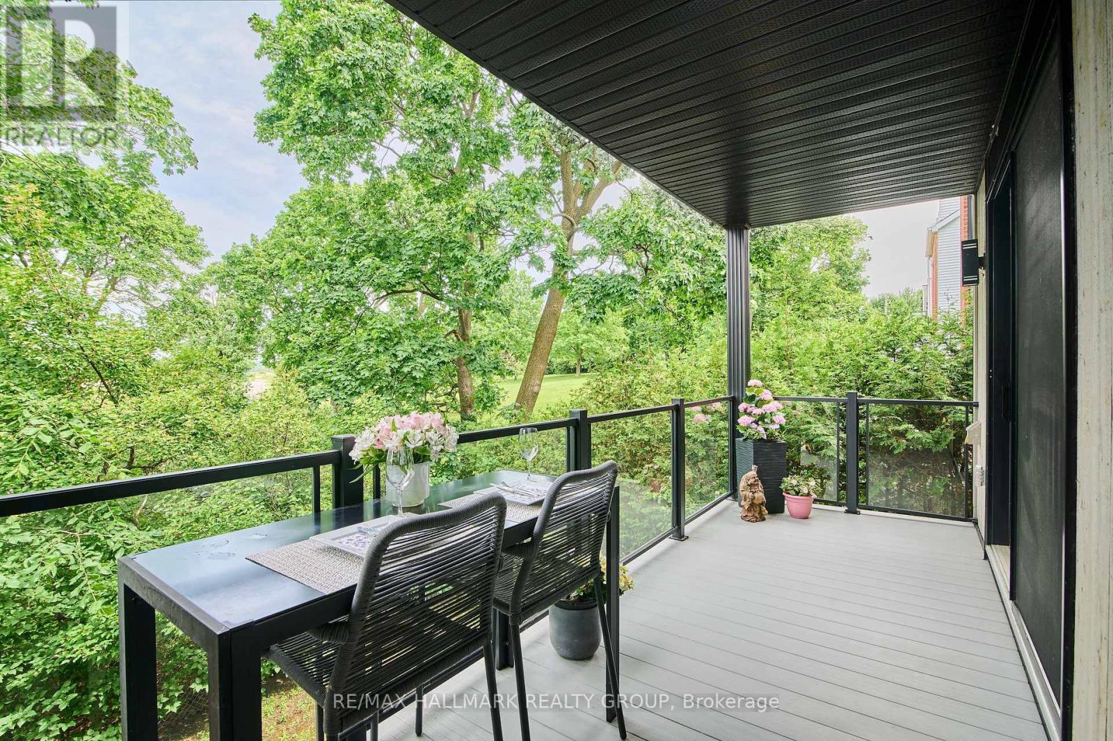 Terrace off Kitchen - 2167 Rice Avenue, Ottawa, ON - Outdoor With View
