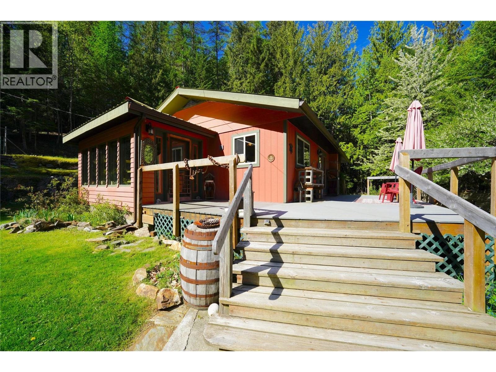281 Iwanik Road, Procter, BC - Outdoor With Deck Patio Veranda