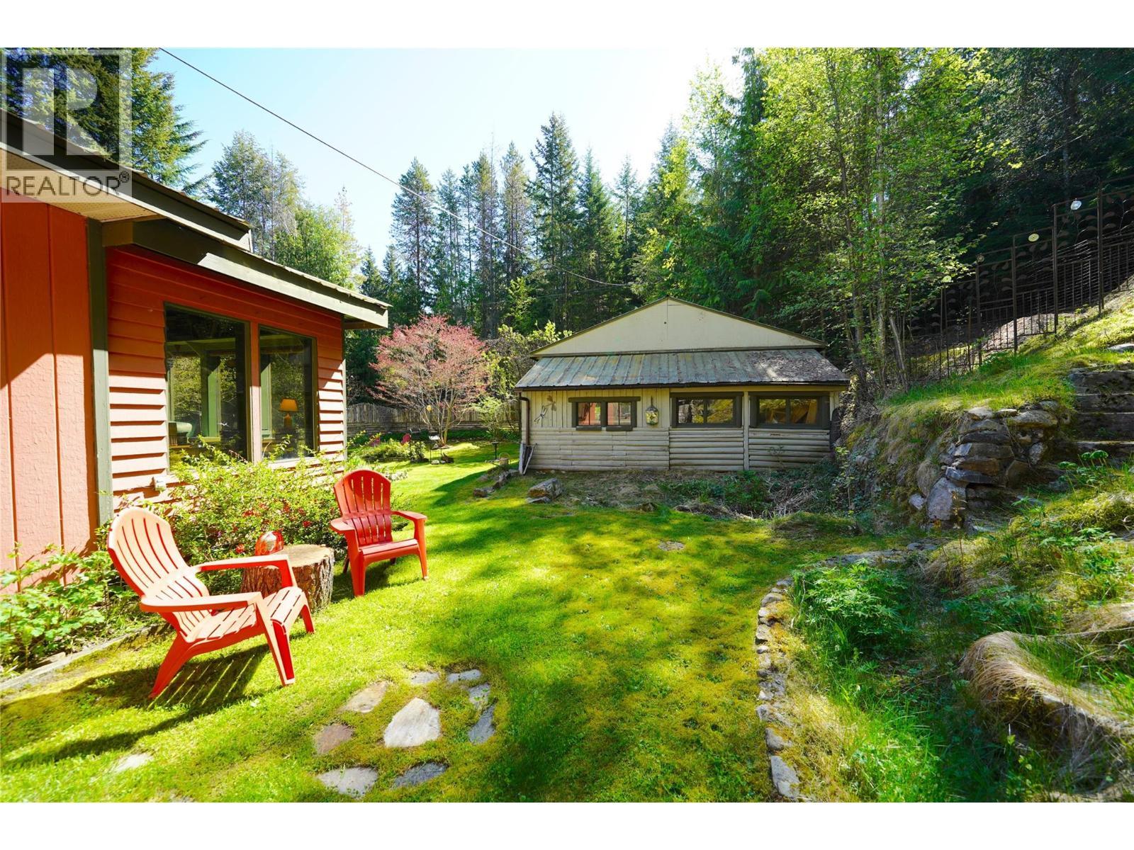 281 Iwanik Road, Procter, BC - Outdoor With Deck Patio Veranda