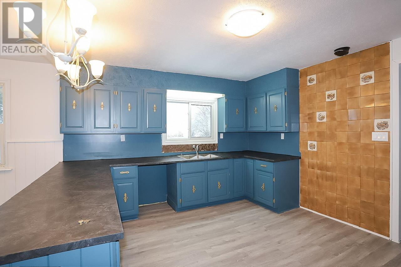 826 I Line Rd, Richards Landing, ON - Indoor Photo Showing Kitchen With Double Sink
