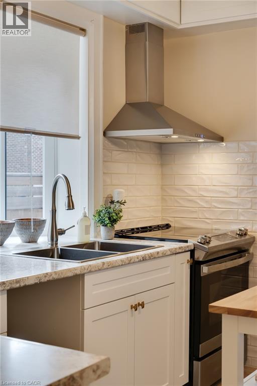 115 Filbert Street, Kitchener, ON - Indoor Photo Showing Kitchen With Double Sink With Upgraded Kitchen