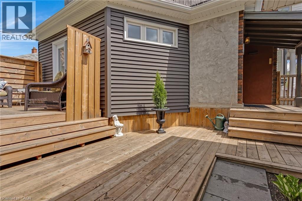 115 Filbert Street, Kitchener, ON - Outdoor With Deck Patio Veranda With Exterior