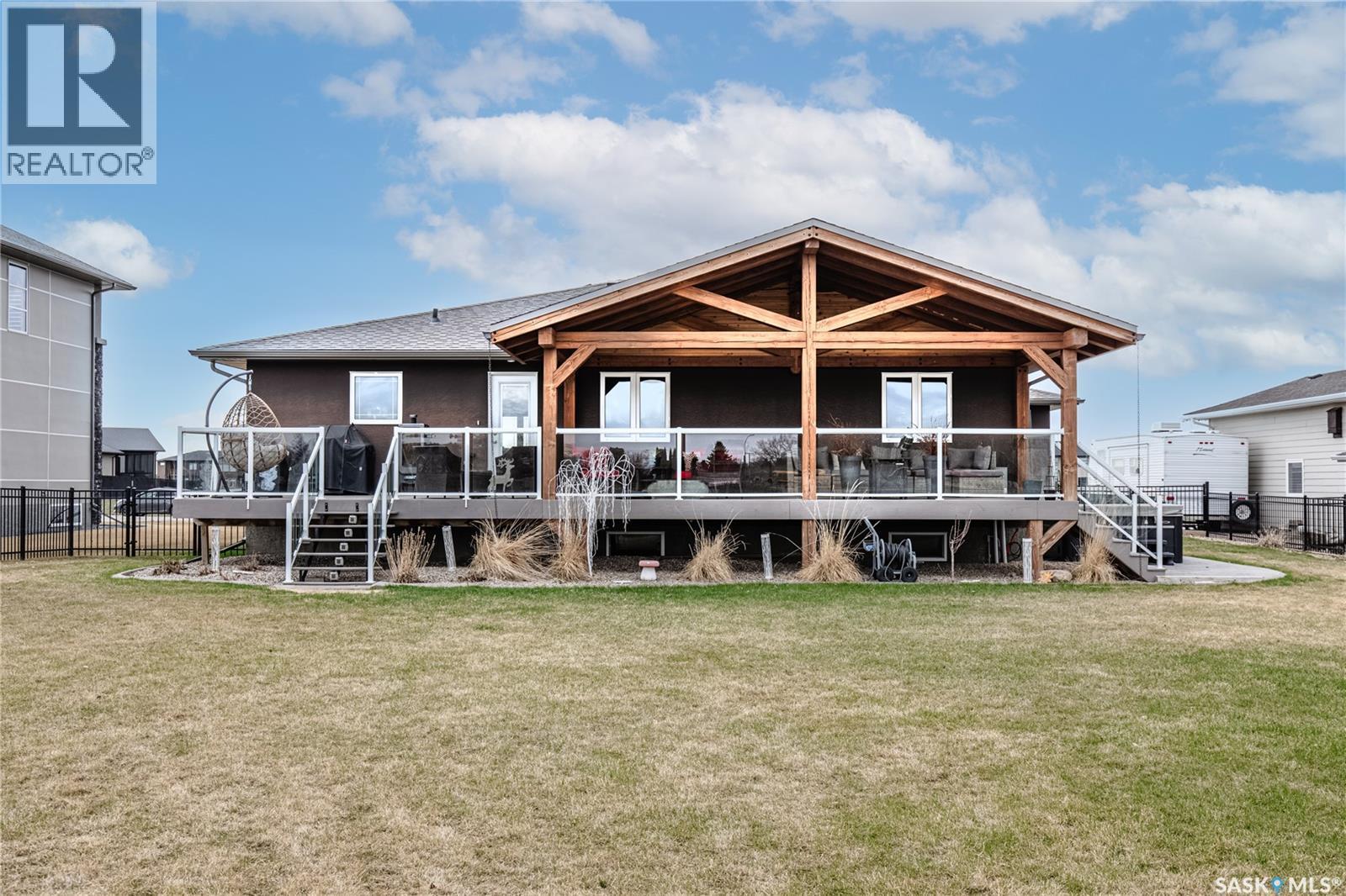 212 Iron Bridge Drive, Moose Jaw, SK - Outdoor With Deck Patio Veranda