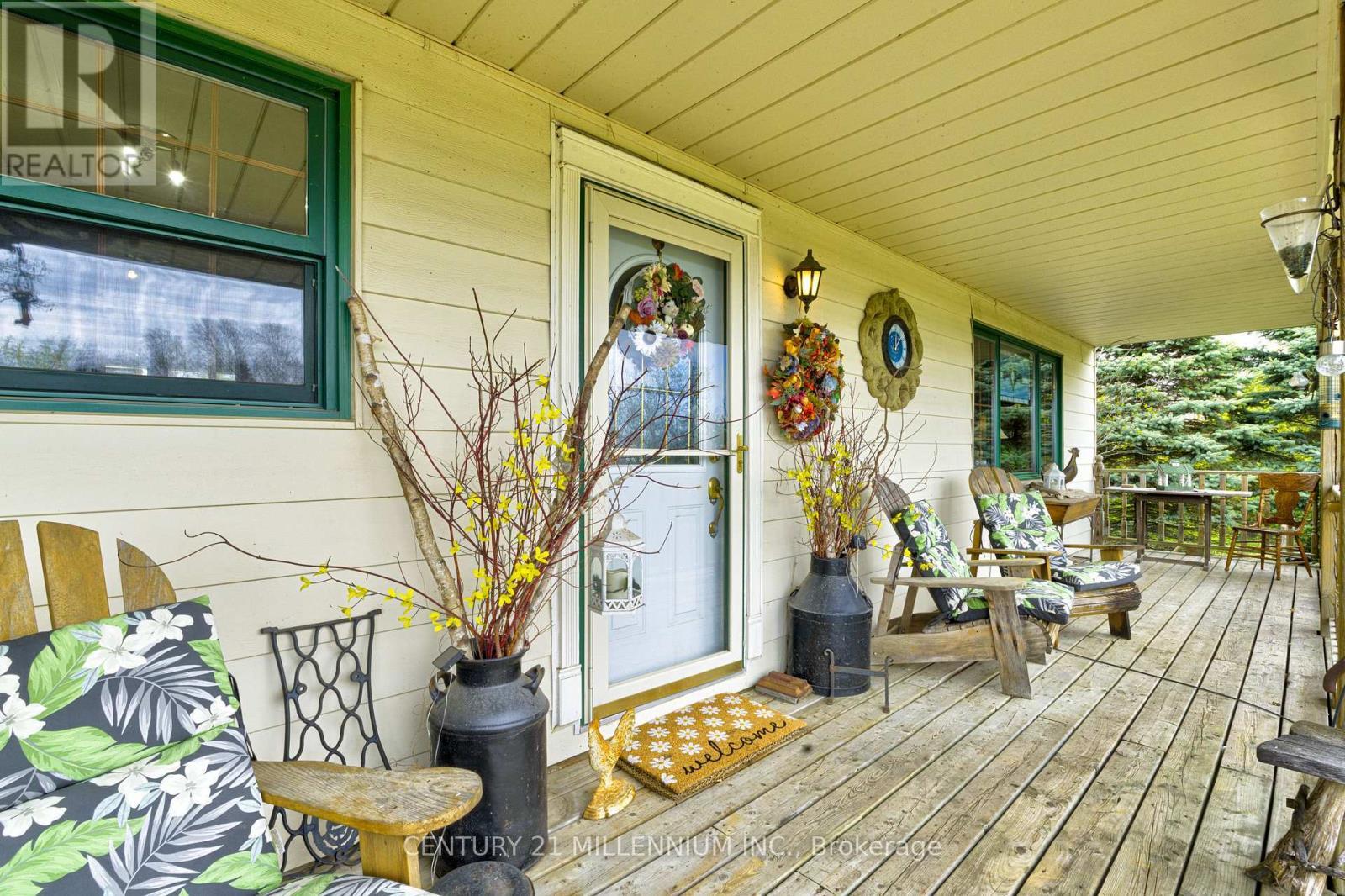 6046 3Rd Line, Essa, ON - Outdoor With Deck Patio Veranda With Exterior