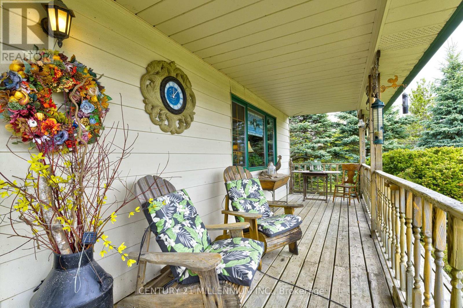 6046 3Rd Line, Essa, ON - Outdoor With Deck Patio Veranda With Exterior