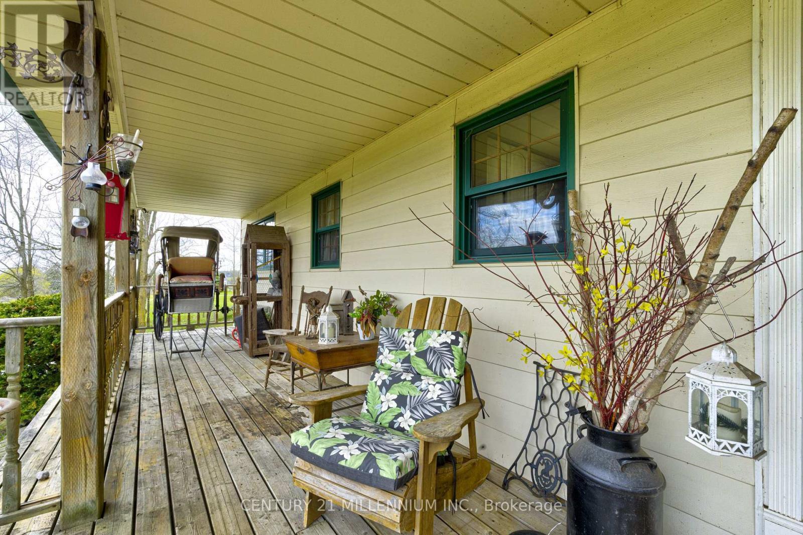 6046 3Rd Line, Essa, ON - Outdoor With Deck Patio Veranda With Exterior