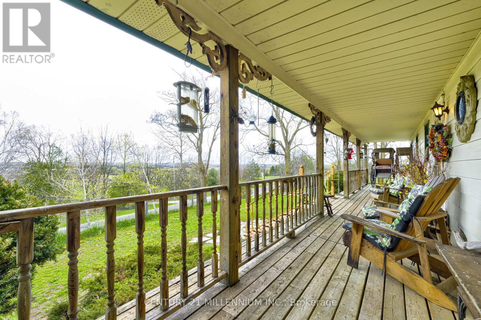 6046 3Rd Line, Essa, ON - Outdoor With Deck Patio Veranda With Exterior