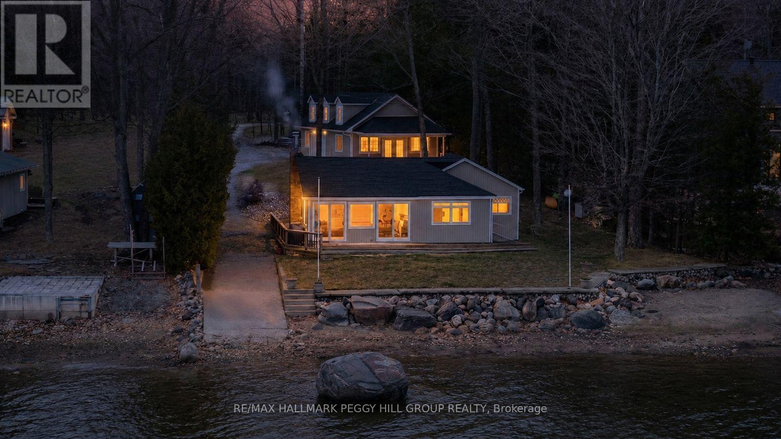 1449 Champlain Road, Tiny, ON - Outdoor With Body Of Water With Deck Patio Veranda