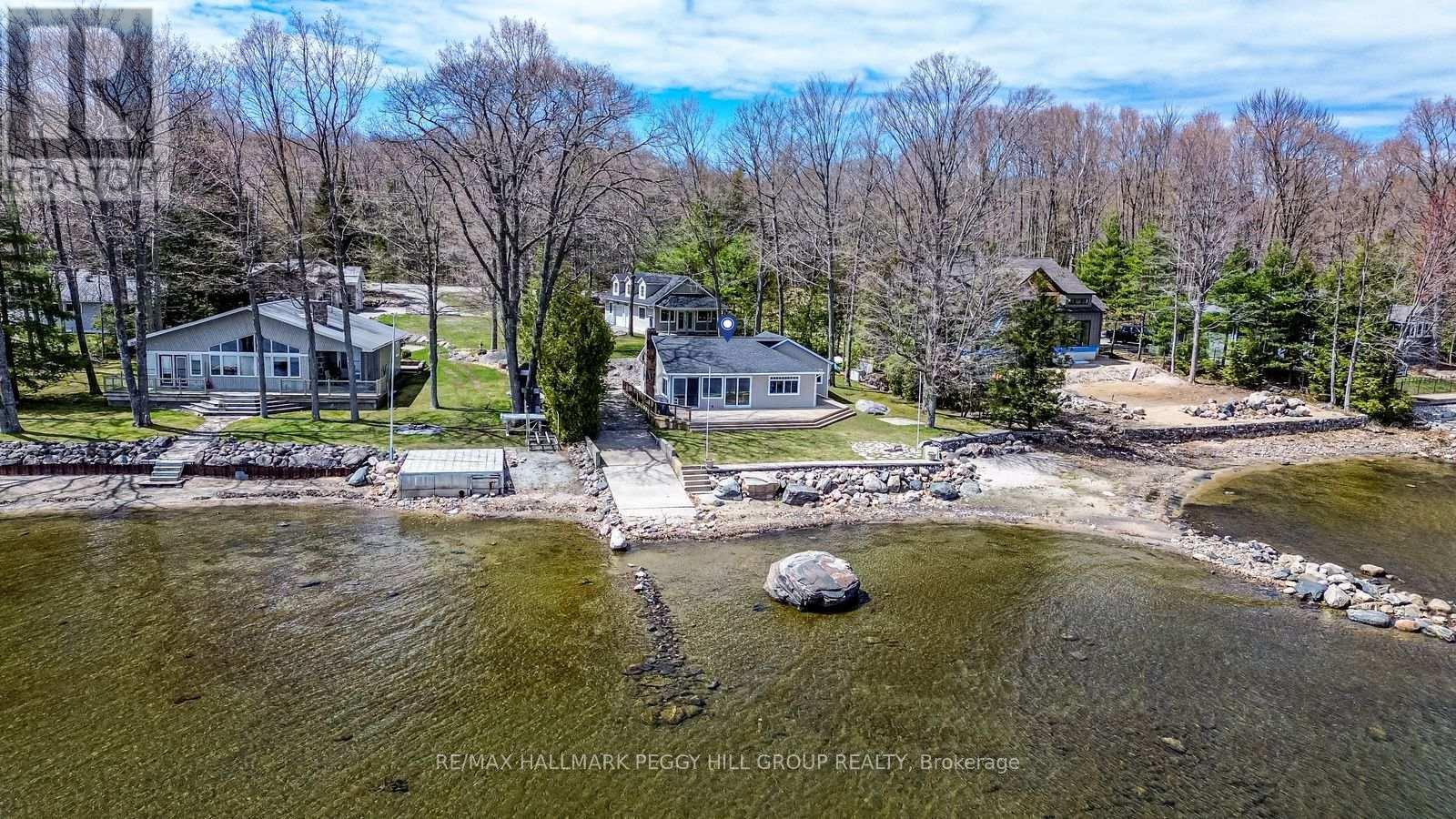 1449 Champlain Road, Tiny, ON - Outdoor With Body Of Water With View