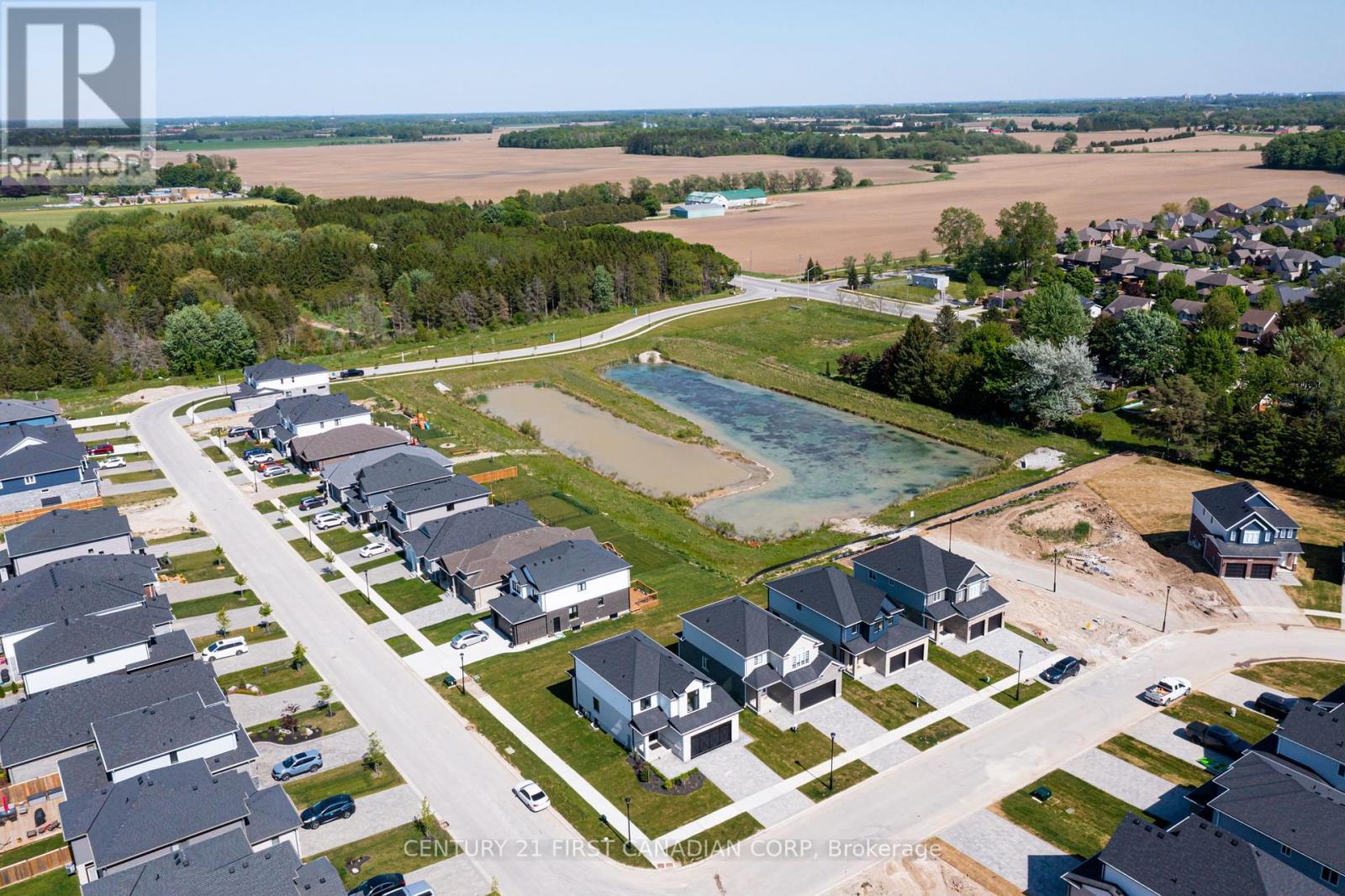 133 Basil Crescent, Middlesex Centre (Ilderton), ON - Outdoor With View