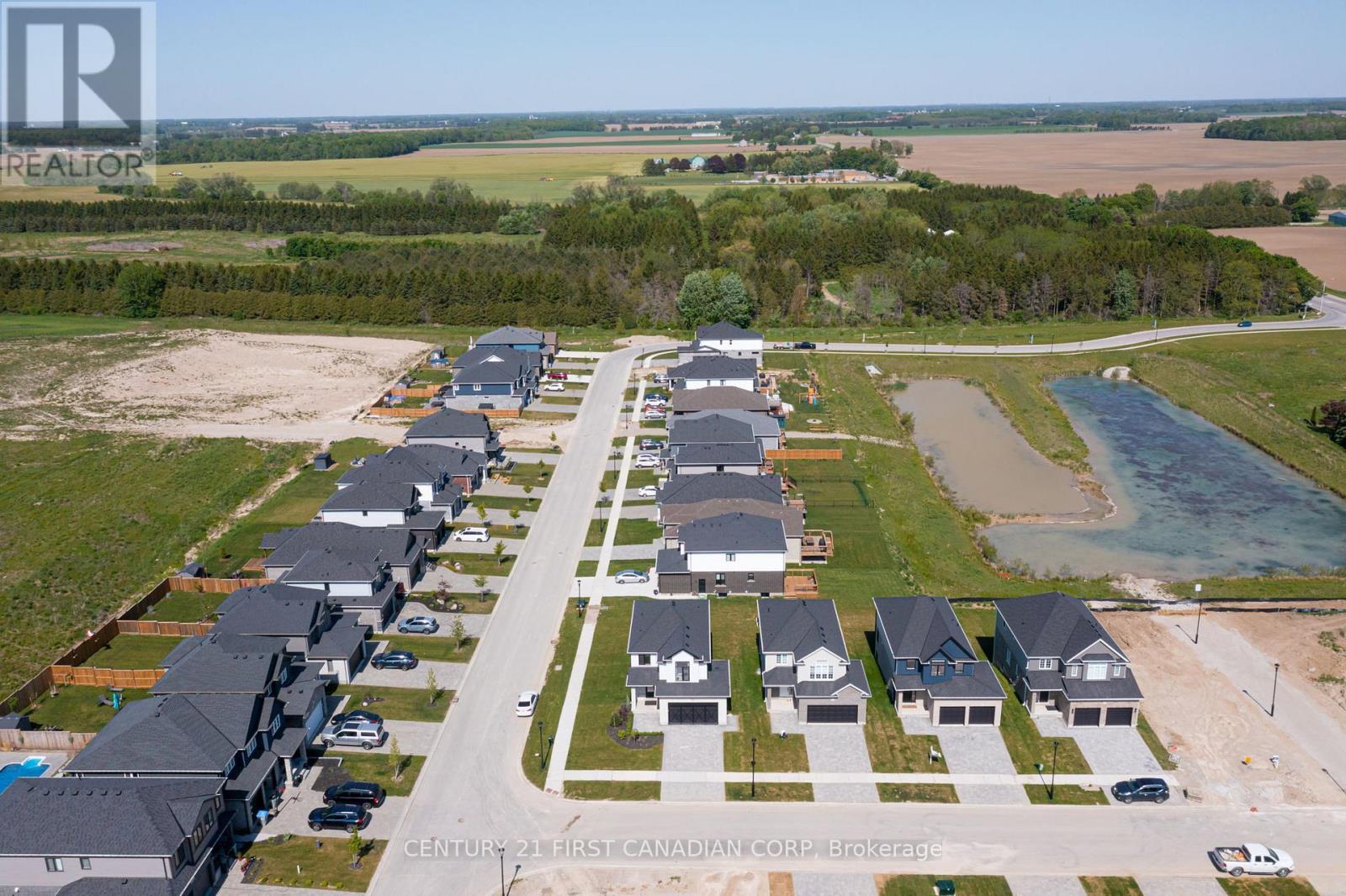 133 Basil Crescent, Middlesex Centre (Ilderton), ON - Outdoor With View