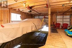 Rare wet boat house -