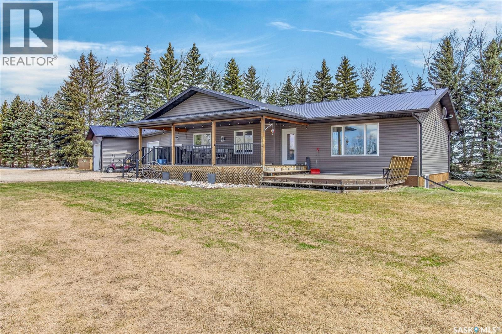 Hoffman Acreage, Lakeside Rm No. 338, SK - Outdoor With Deck Patio Veranda
