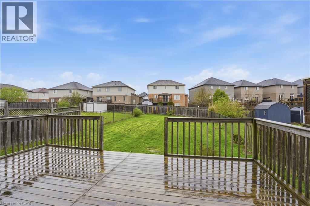 156 Provident Way, Hamilton, ON - Outdoor With Deck Patio Veranda With Backyard With Exterior