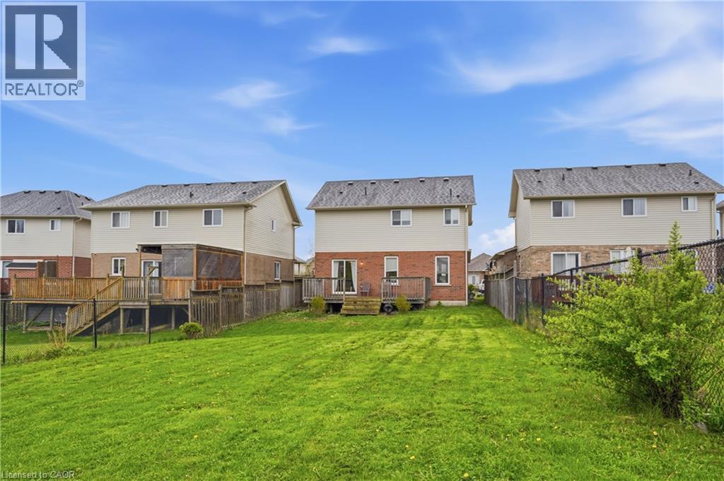 156 Provident Way, Hamilton, ON - Outdoor With Deck Patio Veranda With Backyard With Exterior