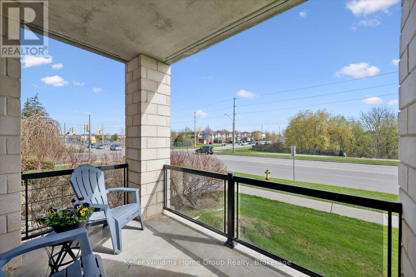 114 - 308 Watson Parkway N, Guelph (Grange Road), ON - Outdoor With Balcony With Exterior