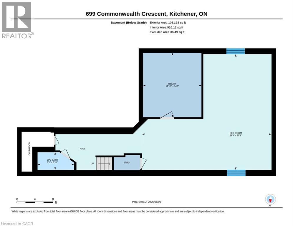 Basement - 699 Commonwealth Crescent, Kitchener, ON - Other