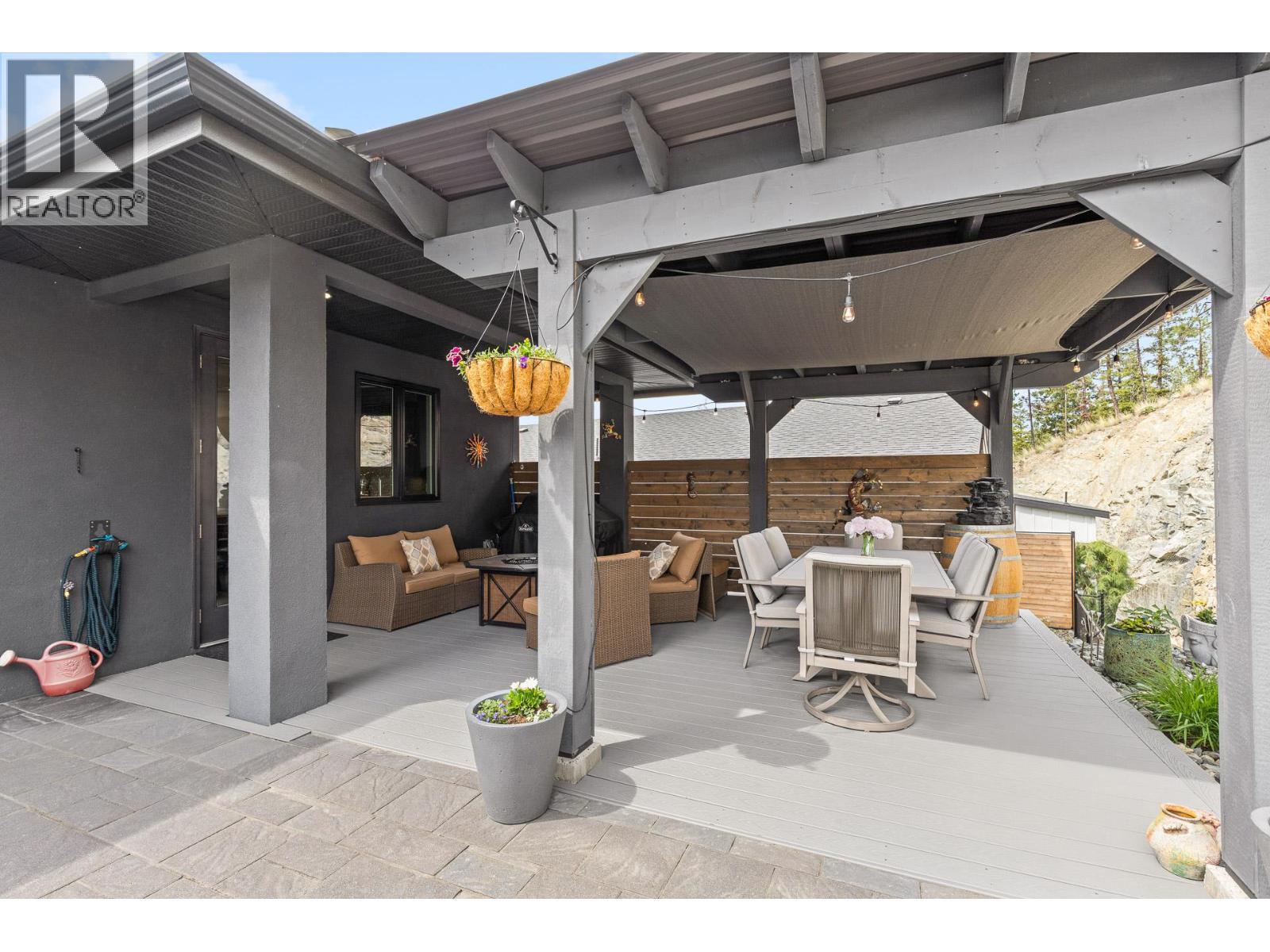 3643 Wild Rose Road, Kelowna, BC - Outdoor With Deck Patio Veranda