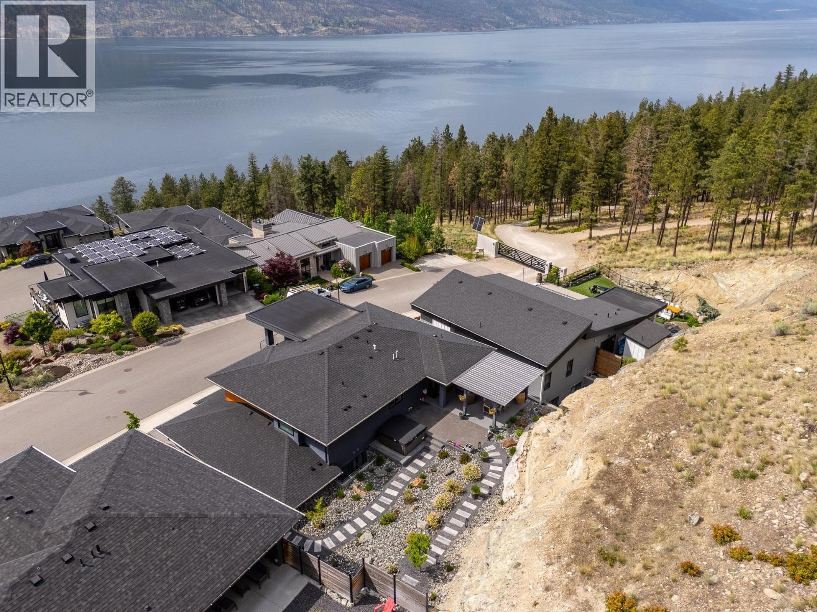 3643 Wild Rose Road, Kelowna, BC - Outdoor With Body Of Water With View
