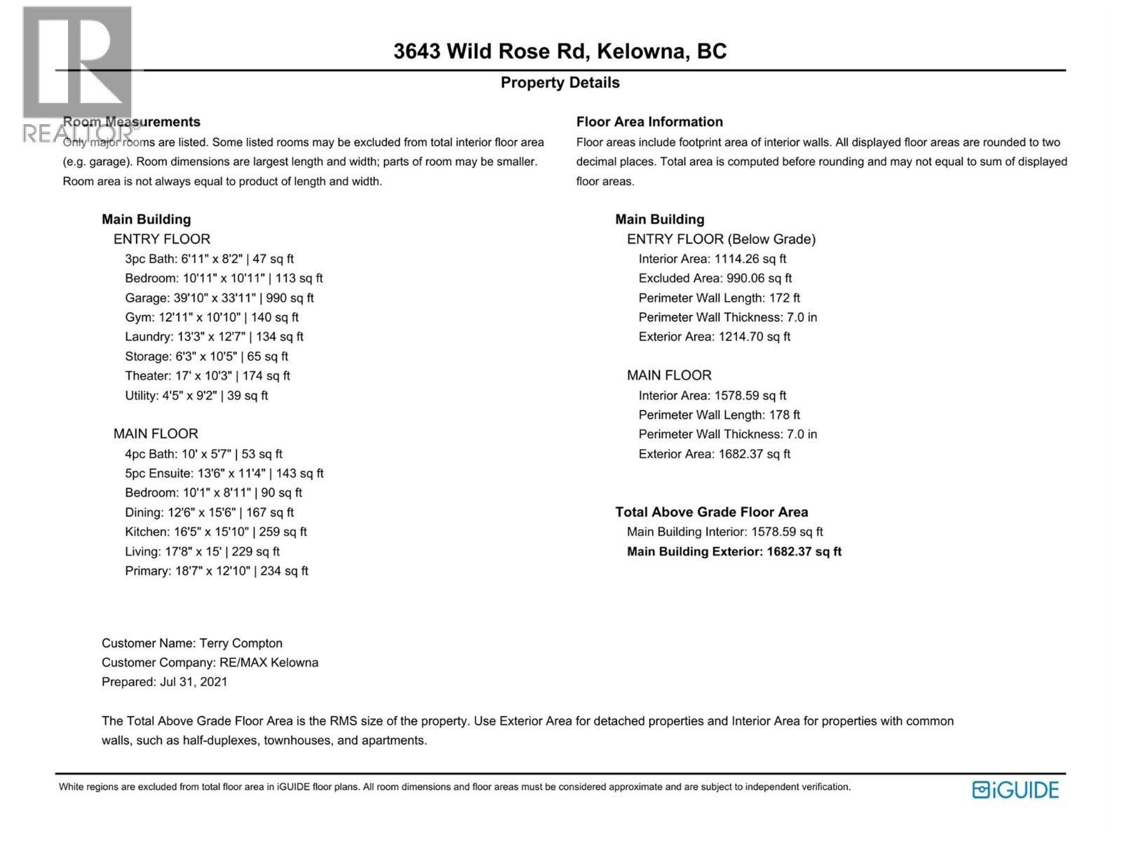 3643 Wild Rose Road, Kelowna, BC - Other