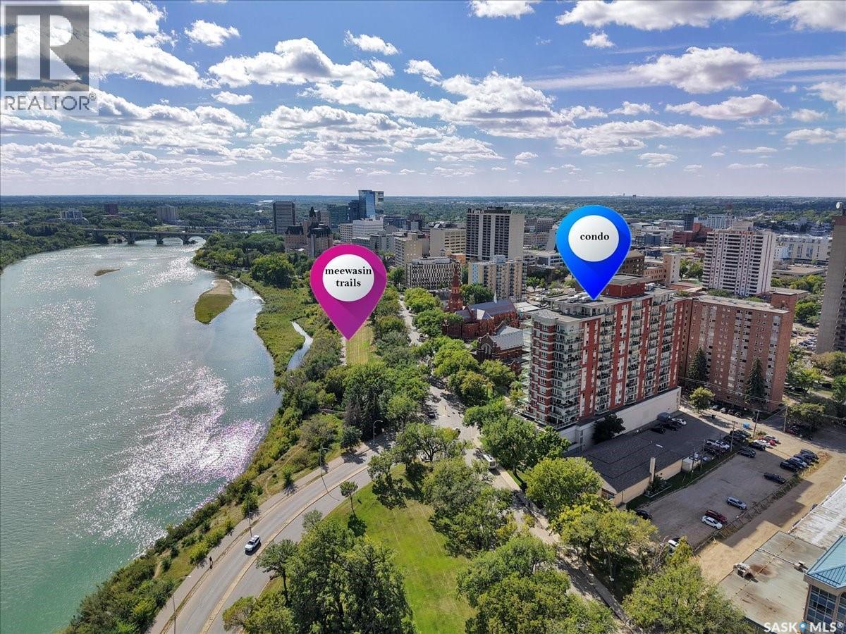909 902 Spadina Crescent E, Saskatoon, SK - Outdoor With View