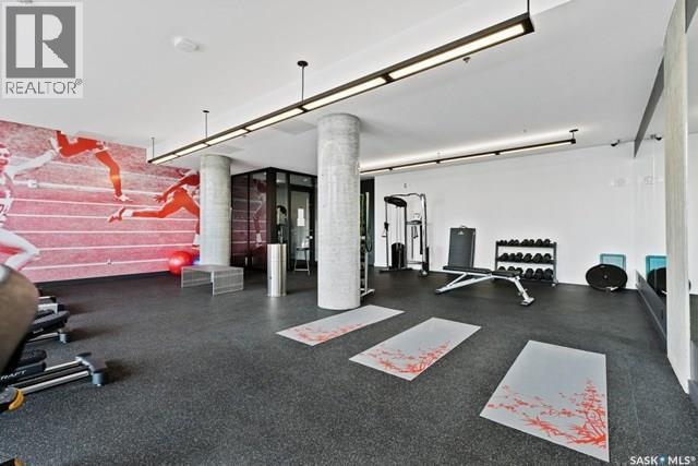 1104 490 2Nd Avenue S, Saskatoon, SK - Photo Showing Gym Room