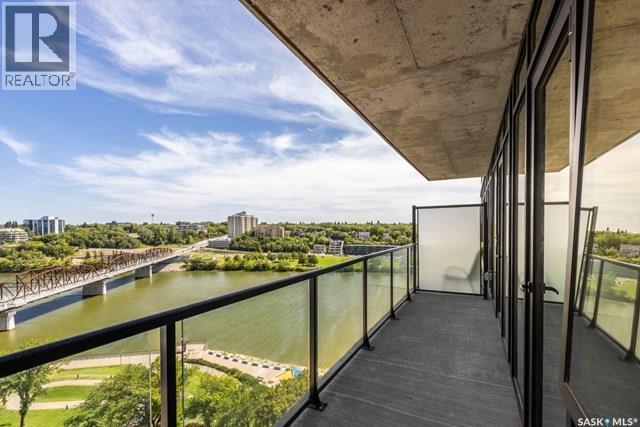 1104 490 2Nd Avenue S, Saskatoon, SK - Outdoor With Body Of Water With Balcony With View With Exterior
