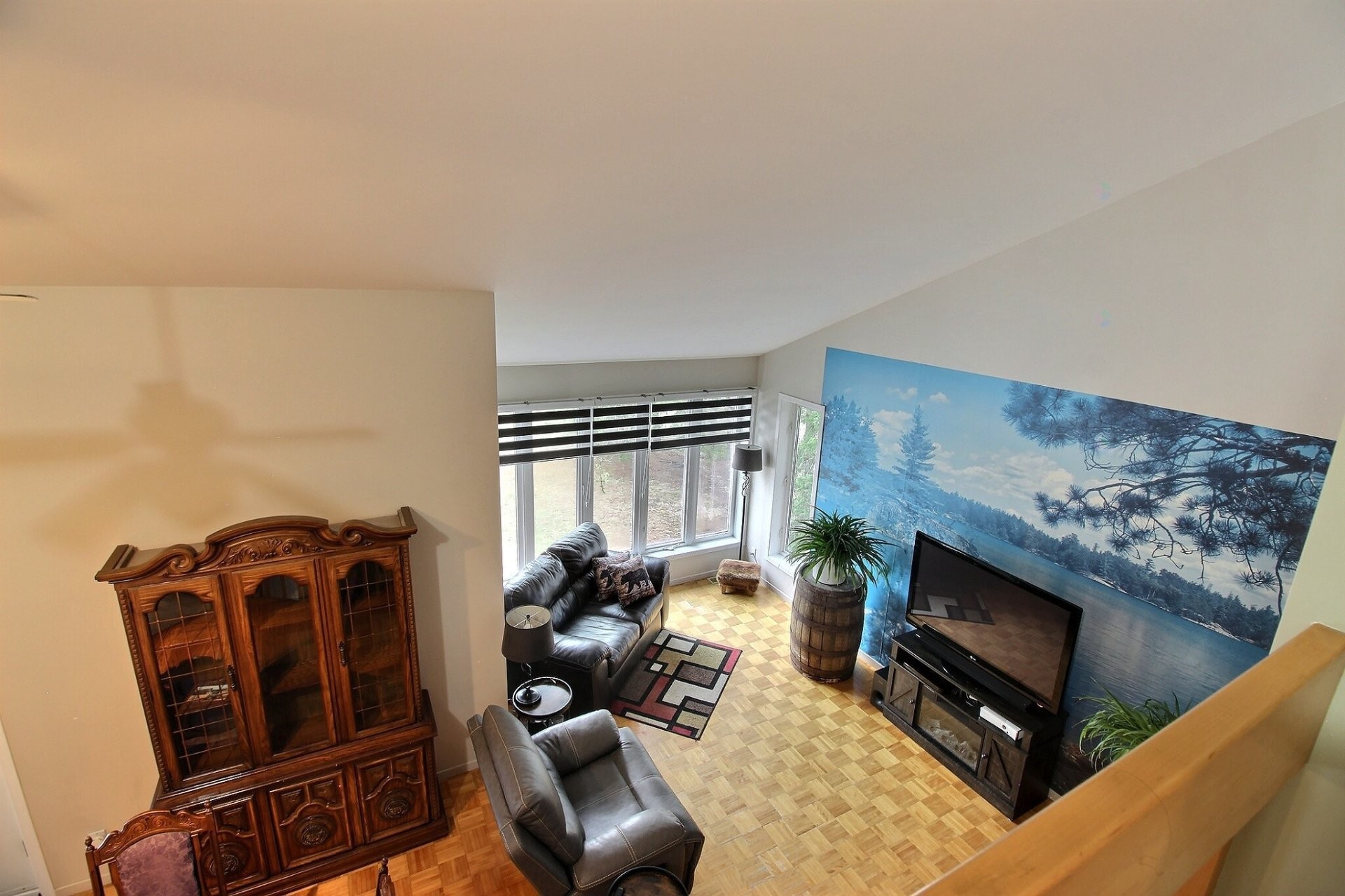 Overall view - 3779 Route 111 E., Amos, QC - Indoor With Fireplace