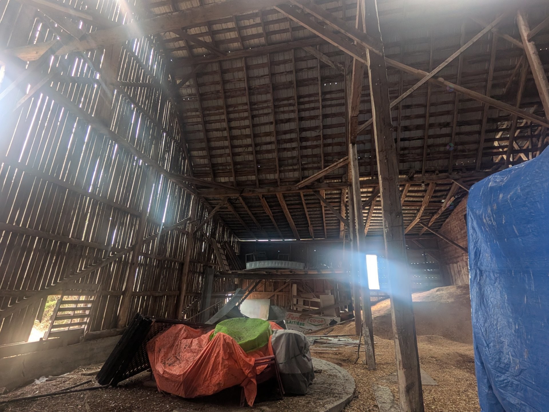Barn - 3779 Route 111 E., Amos, QC - Indoor Photo Showing Other Room