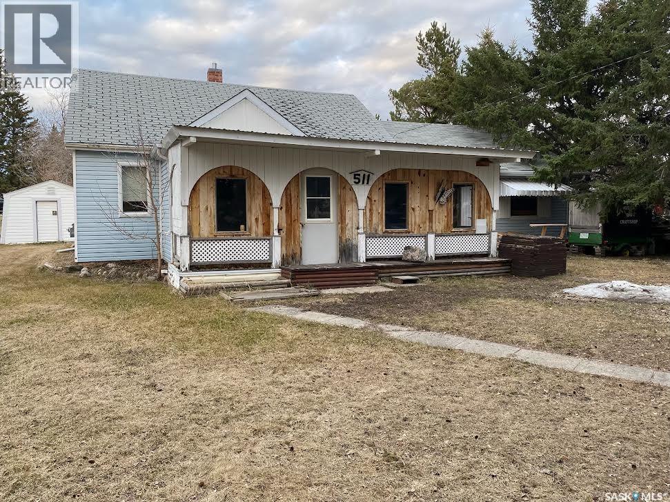 515 Springs Avenue, Springside, SK - Outdoor With Deck Patio Veranda